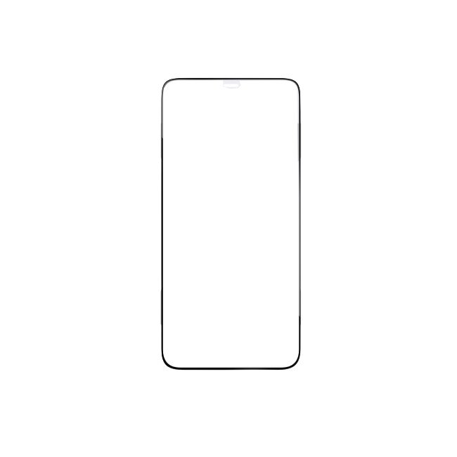 Folie de protectie Full-Cover pentru Apple iPhone 12 Pro Max, Fixed, Sticla securizata, Negru